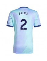 Arsenal William Saliba #2 Kolmaspaita 2024-25 Lyhythihainen